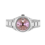 Rolex Lady-Datejust 28mm Stainless Steel Pink Index Dial & Smooth Bezel 279160-Da Vinci Fine Jewelry