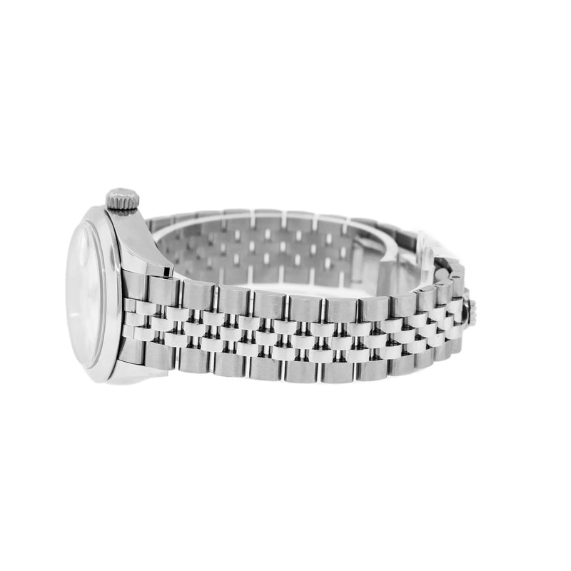 Rolex Lady-Datejust 28mm Stainless Steel Silver Roman Dial & Smooth Bezel 279160-Da Vinci Fine Jewelry