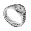 Rolex Datejust 28mm White Gold & Steel Silver Index Dial & Fluted Bezel 279174-Da Vinci Fine Jewelry
