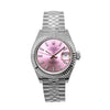 Rolex Datejust 28mm White Gold & Steel Pink Index Dial & Fluted Bezel 279174-Da Vinci Fine Jewelry