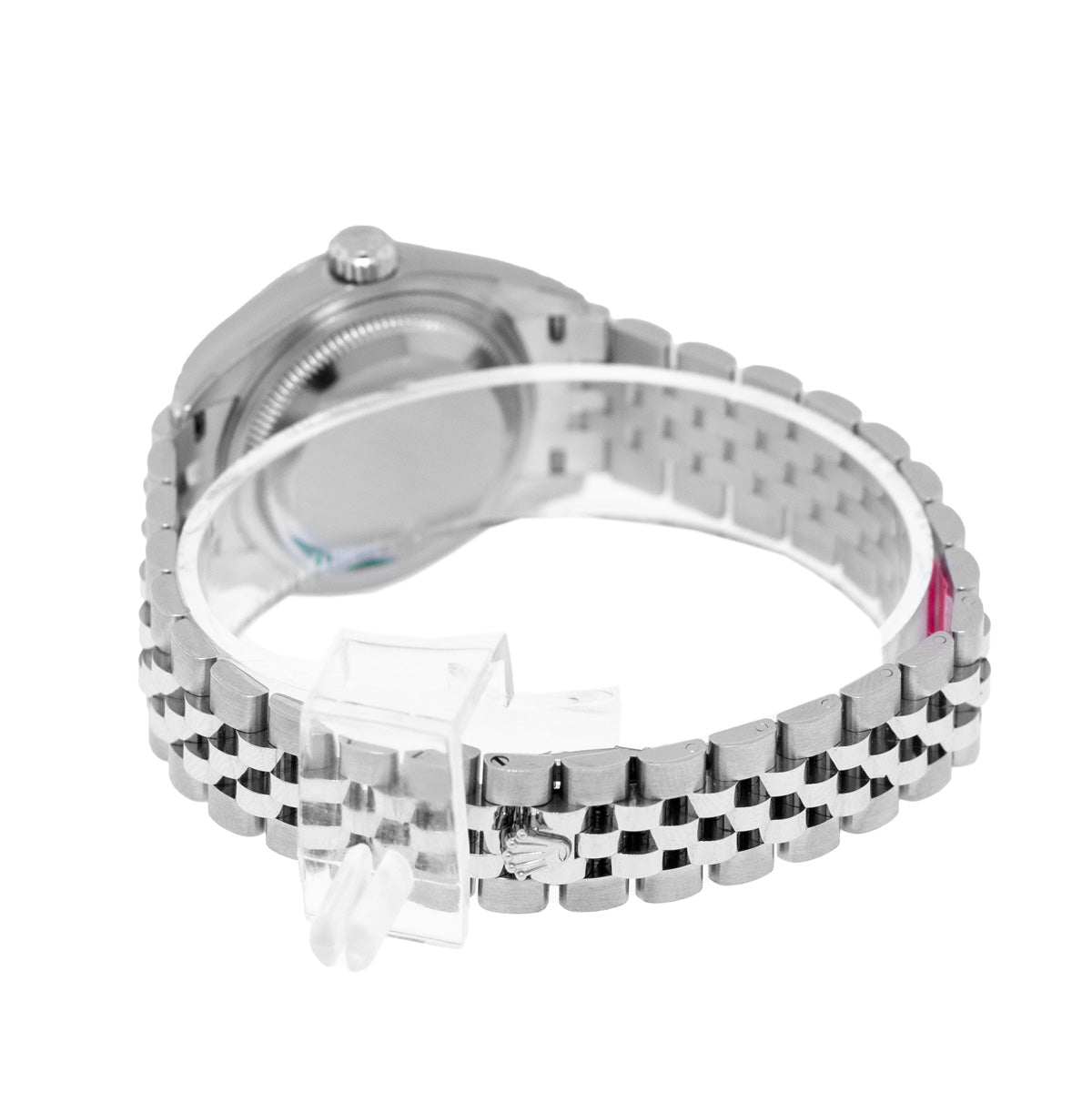 Rolex Datejust 28mm White Gold & Steel Pink Index Dial & Fluted Bezel  279174 | Da Vinci Fine Jewelry, Inc.