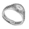 Rolex Datejust 28mm White Gold Steel White Roman Dial Fluted Bezel 279174-Da Vinci Fine Jewelry