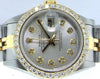 Rolex Lady-Datejust 26mm Yellow Gold & Steel Silver Diamond Dial and Bezel 69173-Da Vinci Fine Jewelry