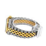 Rolex Lady-Datejust 31mm Yellow Gold Steel Slate Roman Dial & Fluted Bezel 68273-Da Vinci Fine Jewelry