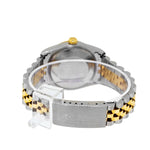 Rolex Lady-Datejust 31mm Yellow Gold Steel Slate Roman Dial & Fluted Bezel 68273-Da Vinci Fine Jewelry