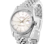 Rolex Lady-Datejust 31mm White Gold and Steel Oyster Index Dial & Fluted Bezel 68274-Da Vinci Fine Jewelry