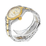 Rolex Datejust 26mm Yellow Gold & Steel Ivory Pyramid Roman Dial and Smooth Bezel 69163-Da Vinci Fine Jewelry