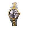 Rolex Lady-Datejust 26mm Yellow Gold Steel Dark Rhodium Diamond Dial & Fluted Bezel 69173-Da Vinci Fine Jewelry
