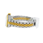 Rolex Lady-Datejust 26mm Yellow Gold Steel Dark Rhodium Diamond Dial & Fluted Bezel 69173-Da Vinci Fine Jewelry