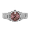 Rolex Datejust 31mm Stainless Steel Pink Roman Dial & Smooth Bezel 78240-Da Vinci Fine Jewelry