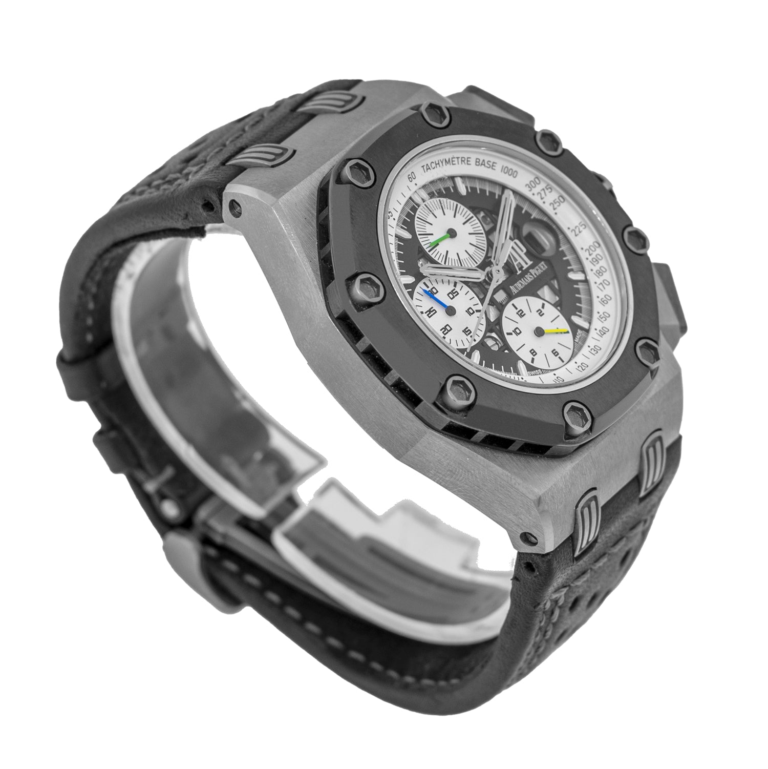 Audemars Piguet Royal Oak Offshore Rubens Barrichello II Titanium 26 Da Vinci Fine Jewelry