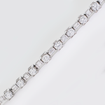 Diamond Tennis Bracelet - 14K White Gold - 7.00ct.-Da Vinci Fine Jewelry