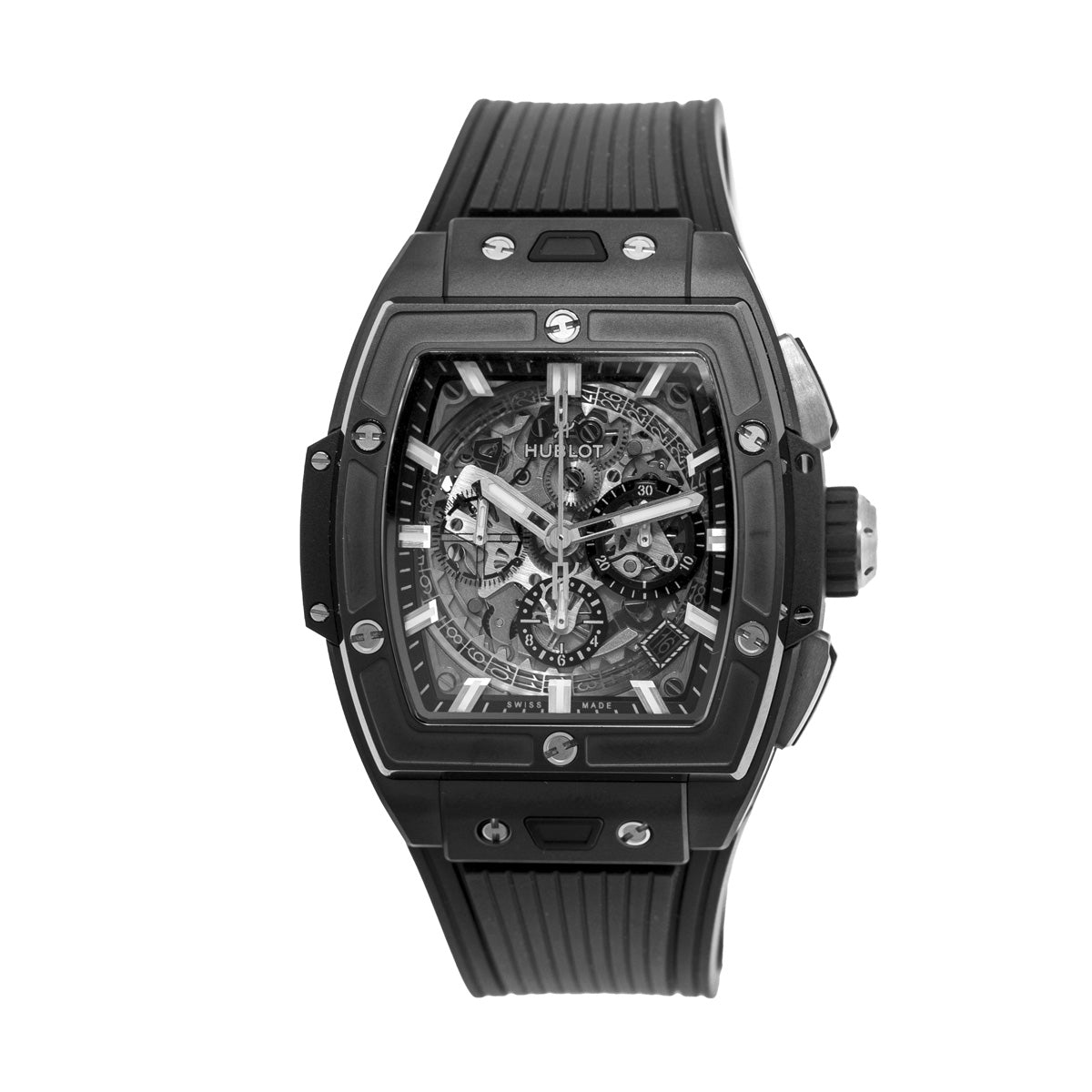 Hublot Spirit of Big Bang 42mm Ceramic Black Sapphire Dial 642.CI.0170.RX |  Da Vinci Fine Jewelry, Inc.