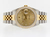 Rolex Datejust 36mm Yellow Gold & Steel Champagne Diamond Dial & Bezel 16233CHDJ-Da Vinci Fine Jewelry