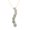 Diamond Pendant Necklace - 14K Yellow Gold-Da Vinci Fine Jewelry