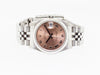 Rolex Lady-Datejust 31mm Stainless Steel Pink Roman Dial & Domed Bezel 68240-Da Vinci Fine Jewelry