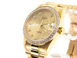 Rolex Lady-Datejust 31mm Yellow Gold Jubilee Diamond Dial & Bezel 68278-Da Vinci Fine Jewelry
