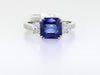 Platinum Extra Extra Fine Royal Blue Sapphire Ring 5.07ct Blue Sapphire-Da Vinci Fine Jewelry