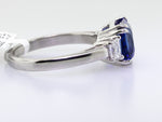 Platinum Extra Extra Fine Royal Blue Sapphire Ring 5.07ct Blue Sapphire-Da Vinci Fine Jewelry