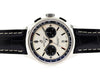 Breitling Premier B01 Chronograph 42mm Stainless Steel Silver Dial Black Coco Strap-Da Vinci Fine Jewelry