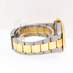 Rolex Datejust 41mm 18K Yellow Gold & Steel White Index Dial & Smooth Bezel 126303-Da Vinci Fine Jewelry