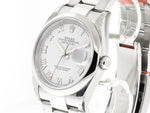 Rolex Datejust 36mm Stainless Steel White Roman Dial & Domed Bezel 126200-Da Vinci Fine Jewelry