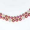 Handmade Italian Ruby & Diamond Necklace with Ruby, Diamond, & 18k Yellow Gold-Da Vinci Fine Jewelry