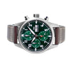 IWC Pilot Chronograph 41mm Stainless Steel Green Arabic Dial IW388103-Da Vinci Fine Jewelry