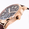 Patek Philippe Complications Calatrava Pilot Travel Time 42mm Rose Gold Brown Sunburst Dial 5524R-Da Vinci Fine Jewelry