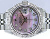 Rolex Lady-Datejust 26mm Stainless Steel Pink MOP Diamond Dial & Bezel 69160-Da Vinci Fine Jewelry