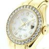 Rolex Pearlmaster Lady-Datejust 29mm Yellow Gold White MOP Diamond Dial & Bezel 80298-Da Vinci Fine Jewelry
