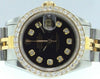 Rolex Lady-Datejust 26mm Yellow Gold & Steel Black Diamond Dial & Bezel 69173-Da Vinci Fine Jewelry